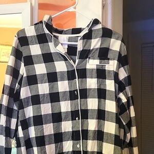 ALMOST NEW-  FLANNEL LONG SHIRT